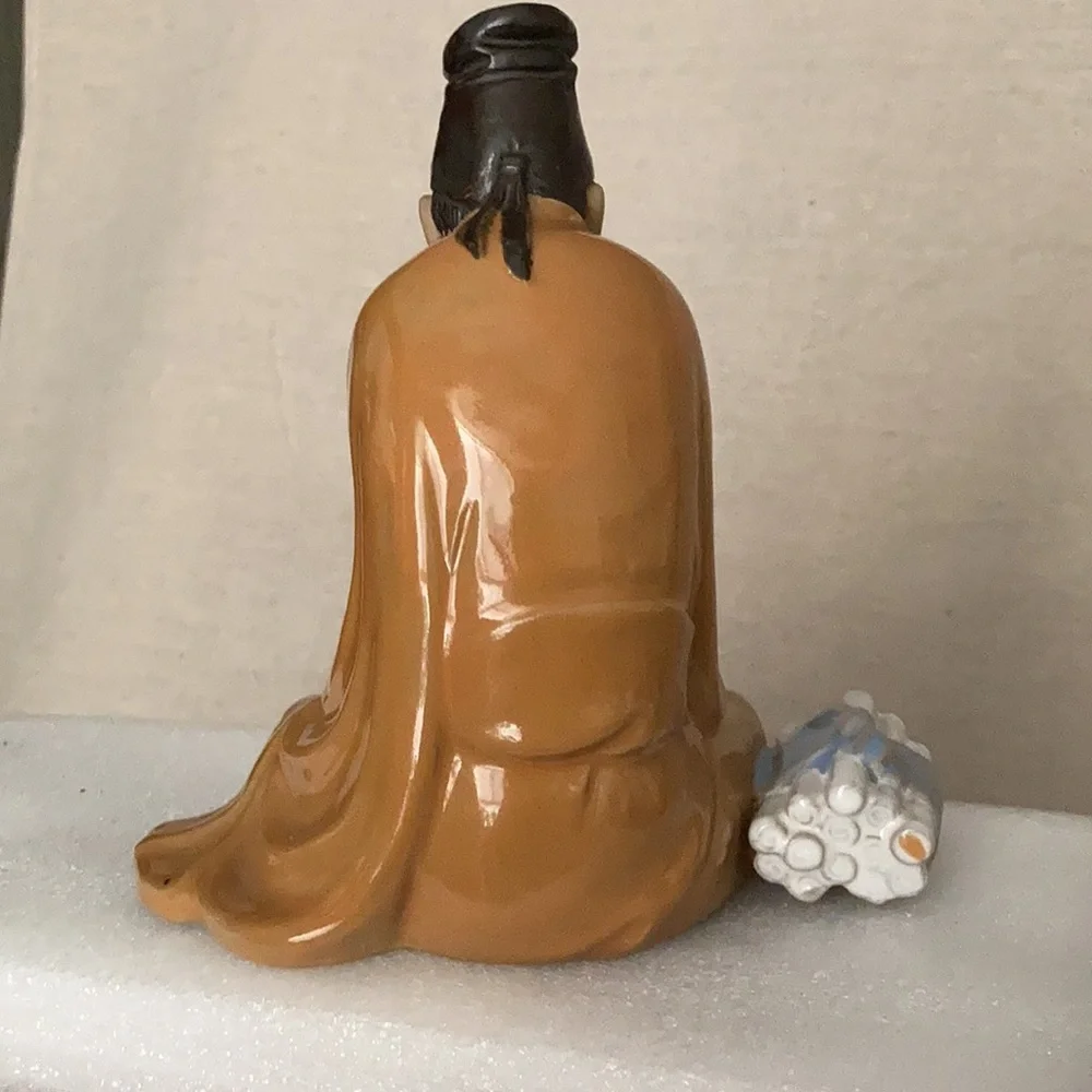 Host pick. Chinese antique Wan Jiang ceramic figurine - Picture 5 of 6